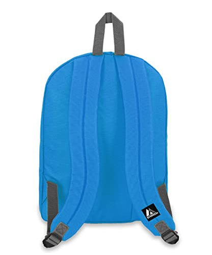 Everest Classic Backpack, Royal Blue, One Size,2045CR-RBL - color: Royal Blue, size: One Size