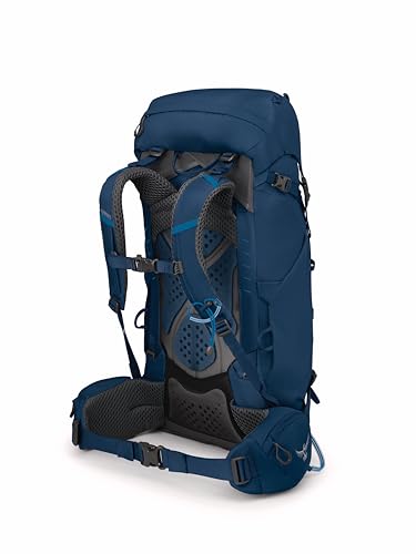 Osprey Kestrel 38L Men's Backpacking Backpack, Atlas Blue, L/XL - color: Atlas Blue, size: Large-X-Large