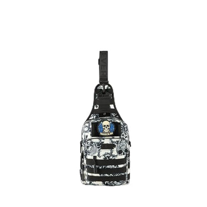 WOLFpak Tactical Sling Bag for Concealed Carry, EDC | Everday Crossbody Daypack - color: Buried in Ink