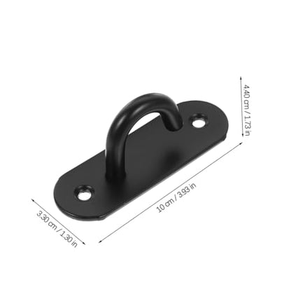 Toddmomy 5pcs Heavy Duty Wall Mount Exercise Anchors Space-saving Band Hooks Ceiling Mount Anchors Yoga Straps Home Gym Accessories