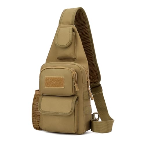 Sling Bag Crossbody Backpack for Men,Handiness Skiing Sling Bag, Lightweight Daypack for Hiking Travel (Color 5) - color: Color 5