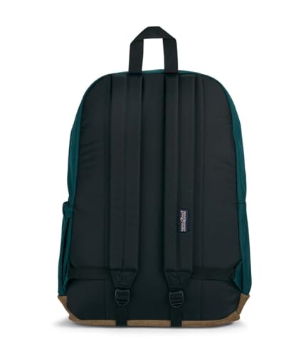 JanSport Right Pack Backpack - Durable Daypack with Padded 15" Laptop Sleeve, Spacious Main Compartment & Integrated Water Bottle Pocket - Deep Juniper - color: Deep Juniper
