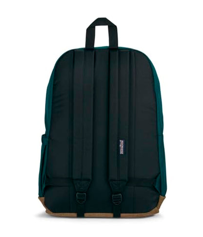 JanSport Right Pack Backpack - Durable Daypack with Padded 15" Laptop Sleeve, Spacious Main Compartment & Integrated Water Bottle Pocket - Deep Juniper - color: Deep Juniper