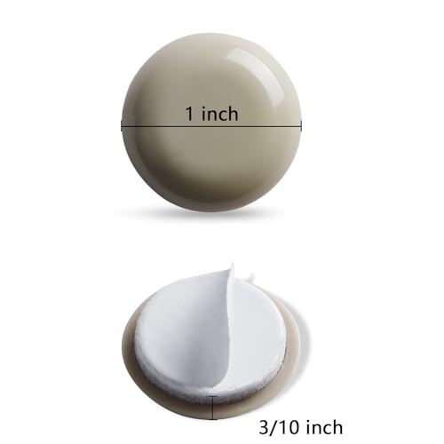 1 Inch Self-Stick Furniture Sliders, Kayzn 24 PCS Furniture Sliders for Carpet, Chair Sliders for Carpet - Easily Glide Any Items & Protect The Floor! - size: 1 inch