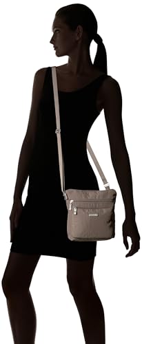 Baggallini Pocket Crossbody Bags for Women 8x8 Small Lightweight Durable Water-resistant Travel Purse W/Rfid - color: Portobello