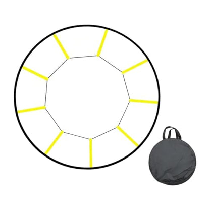 Agility Ladder Speed Ladder Speed Training for Kids Adults for Workout Football - color: 9 grids yellow