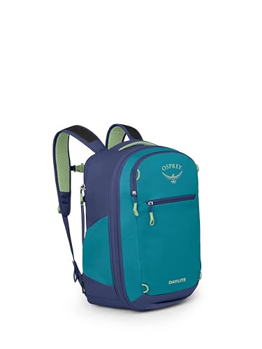 Osprey Daylite Expandable 26+6 Travel Pack, Blue Spikemoss/Alkaline - color: Blue Spikemoss/Alkaline