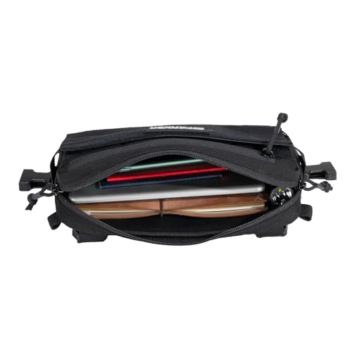 EXCELLENT ELITE SPANKER Tactical Chest Rig Pack EDC Chest Bag Molle Utility Chest Pouch for Outdoor Hunting Workouts Hiking - color: Black