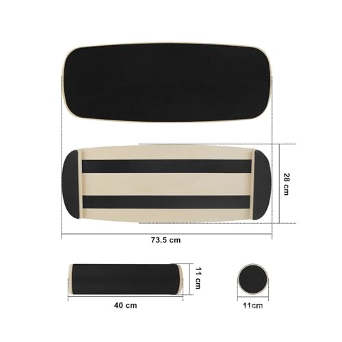 Non-slip Yoga Balance Board Home Fitness Balance Board Fitness Exercise Training Tool
