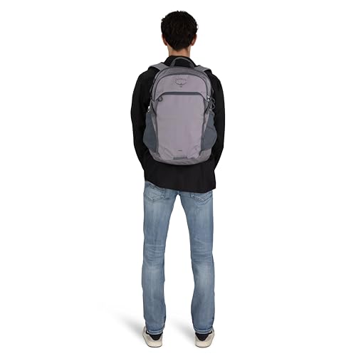 Osprey Axis Laptop Backpack – Sleek Everyday Pack with Laptop Sleeve, Water Bottle Pockets & Compression Straps - color: Soundwave Grey
