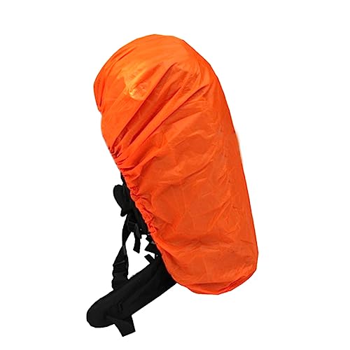 Garneck Rain Cover Back Camping Proof Bag Luggage Hiking Rain Gear Rucksack Orange - color: Orange