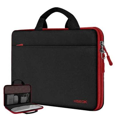 Hseok Laptop Case for MacBook Pro 14 inch TSA Sleeve Handbag,Red Edge - color: Red Edge