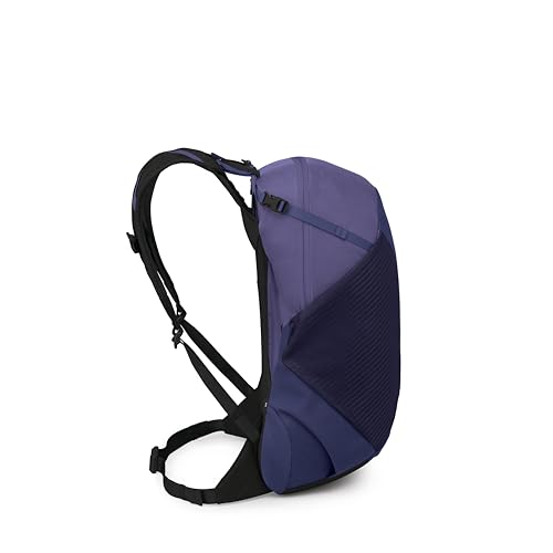 Osprey Hikelite LT 22L Hiking Backpack - Lightweight Travel Daypack with Rain Cover for Men and Women, Botswana Purple - color: Botswana Purple, style: 22l