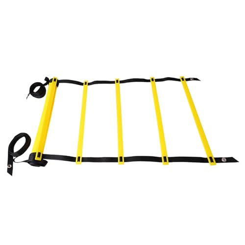 Agility Ladder Footwork Exercise Ladder Speed Training for Sports with Portable Design for Football Basketball Tennis Soccer Fitness Home Gym - size: 7 Meters 13 Rung