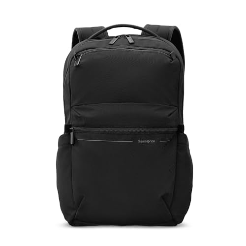 Samsonite Better Than Basic Backpack - Dedicated Laptop Compartment, Quick Stash Front Pockets and Lightweight Breathable Airmesh - Black - color: Black