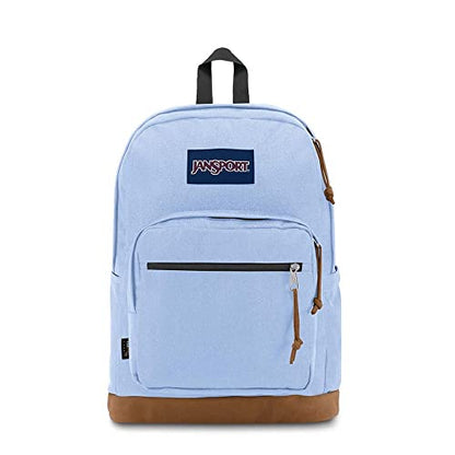 JanSport Right Pack Backpack - Durable Daypack with Padded 15" Laptop Sleeve, Spacious Main Compartment & Integrated Water Bottle Pocket - Hydrangea - color: Hydrangea