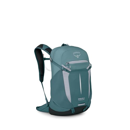 Osprey Sportlite 20L Lightweight Hiking Backpack for Men and Women - Everyday Hiking Bag - Travel Daypack, Torrent Blue - color: Torrent Blue, style: 20l
