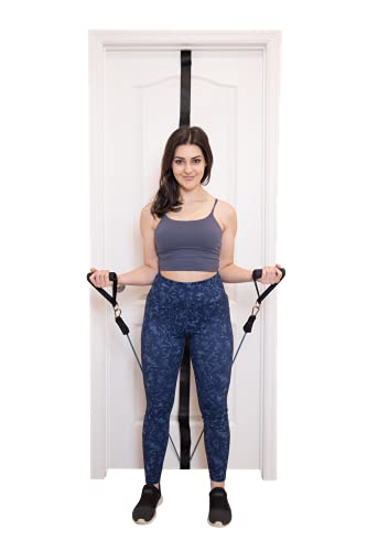 Lumia Wellness Anchor Strap for Resistance Band Exercises, Heavy Duty Door Gym Band,Full Body Multi-Point Home Gym, Portable Workout Equipment, Easy to Instal, No Hardware Necessary