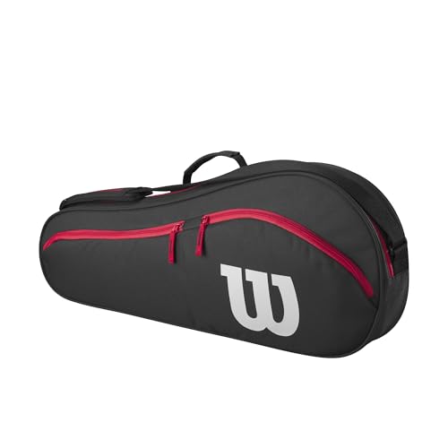 WILSON Advantage Tennis Bag Series - color: Black/Red