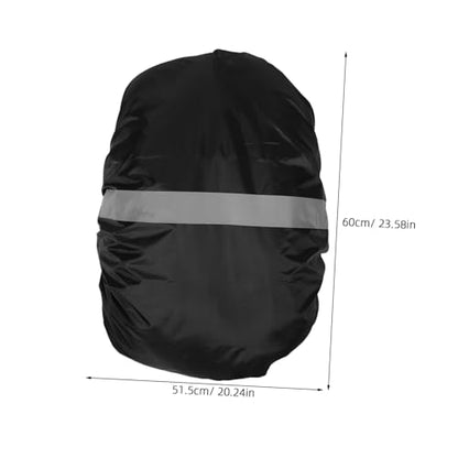 Happyyami Backpack Rain Covers Reflective Strip for Hiking Biking and Travel for School Bags and Outdoor Adventures