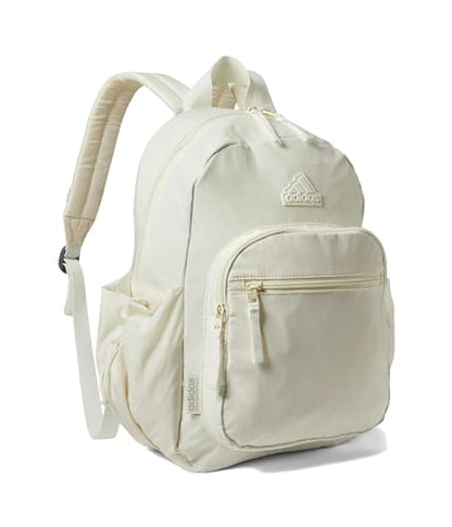 adidas Weekender Backpack – Small Lightweight Everyday Bag, 19L, Off White/1, OSFA - color: Off White/1