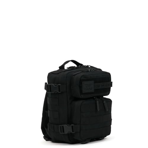 WOLFpak 9L Mini Tactical Backpack for Men & Women | Compact, Small Everyday Carry Bag for Gym, School, Travel | Durable, Water-Resistant Daypack with Molle System and Patch Panel (Nightshade Edition) - color: Nightshade Edition