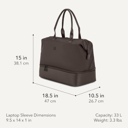 SwissGear 7366 Signature Hardside Expandable Luggage with Spinner Wheels and TSA Lock, Weekender Tote, Chocolate, 2-Piece Set (Weekender/27) - color: Chocolate, size: 2-Piece Set (Weekender/27")