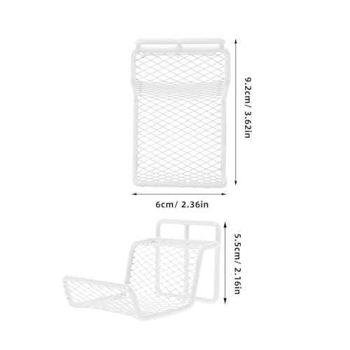 Dumbbell Storage Rack Wall Mount Weight Holder Vertical Dumbbell Stand White Space-saving Weight Tree Rack for Home Gym Strength Training Equipment
