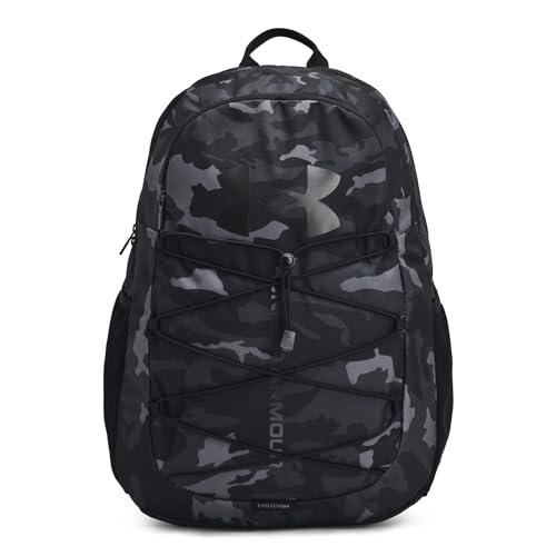 Under Armour Hustle Sport Backpack - color: (023) Black / Black / Metallic Black