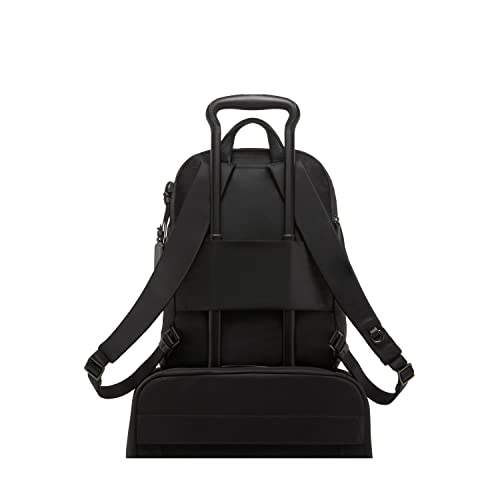 TUMI - Voyageur Halsey Backpack - Travel Backpack - For Business, Fashion, Commute - Holds Up to 14" Screens - Black & Gunmetal - color: Black & Gunmetal Hardware