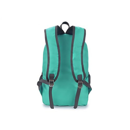 MounTop Outdoor Lightweight Foldable Water Resistant Backpack for Travel Hiking Riding - color: Teal