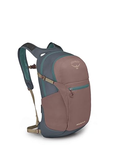Osprey Daylite Plus Commuter Backpack – Lightweight Everyday Pack with Professional Laptop Sleeve & Water Bottle Pockets – Ideal for Work, Business, Travel – Magma Brown/Tungsten - color: Magma Brown/Tungsten