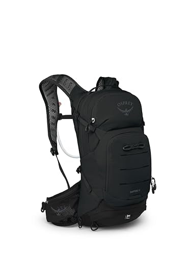 Osprey Raptor 14L Men's Mountain Biking Backpack with Hydraulics Reservoir - color: Black, style: 14l