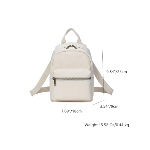 Women's Backpacks Comfortable Handles Compact and Lightweight Comfortable and Stylish (Beige) - color: Beige