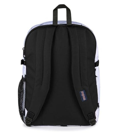 JanSport Main Campus Backpack - Travel or Work Backpack with 15-Inch Laptop Sleeve and Dual Water Bottle Pockets, Sprayed Stars Black - color: Sprayed Stars Black