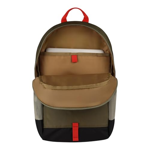 Eddie Bauer University Backpack 22L | Everyday Carry | Work | Travel | Commuter | Padded Laptop Sleeve | Stretch Bottle Pockets | Lightweight | Durable - Adler Green - color: University - Adler Green, size: 22L