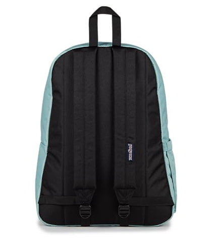 JanSport SuperBreak Plus Backpack with Padded 15-inch Laptop Sleeve and Integrated Bottle Pocket - Spacious and Durable Daypack for Work and Travel - Faded Sage - color: Faded Sage