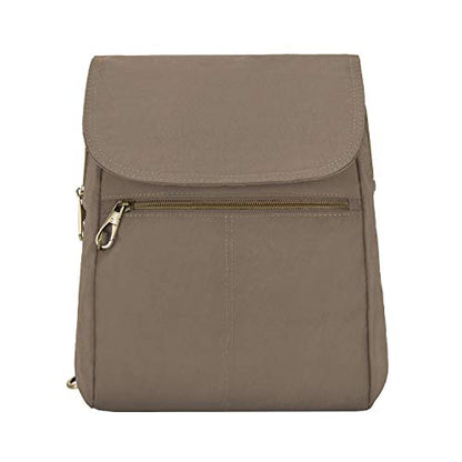 Travelon Anti-Theft Signature Slim Backpack - color: Sable