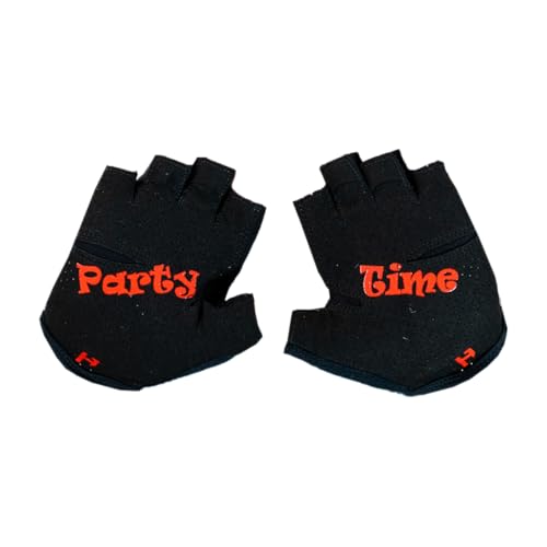 Handup Shorties Half Finger Lightweight Anti-Slip Breathable Mountain Bike MTB Bicycle Enduro Downhill XC Cycling Motocross Unisex Gloves - color: Paradise Pedal, size: X-Small
