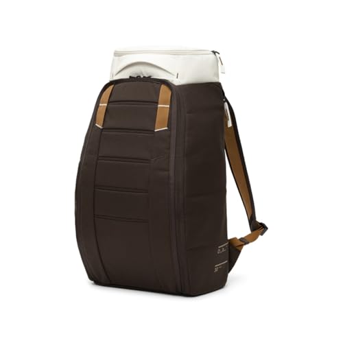 Db Journey The Hugger - Durable Travel Backpack with Laptop Compartment for Work & Gym, Luggage Backpack with Roller Bag Attachment, Full-Zip Main Compartment, 30L - Cappuccino - color: Cappuccino, size: 30L