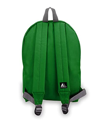 Everest 1045K Basic Backpack, 15", Emerald Green - color: Emerald Green