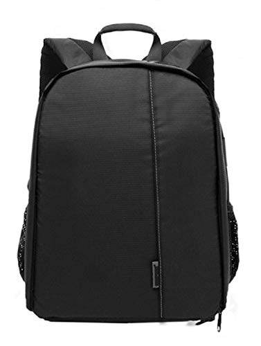 Elonglin Camera Backpack Waterproof Bag Compact Camera Cases for DSLR/SLR and Accessories (Black 4) - color: Grey Liner