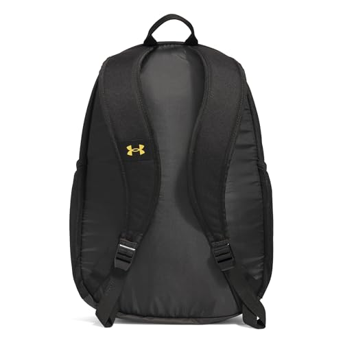 Under Armour Hustle Sport Backpack - color: Black / Black / Sunspark