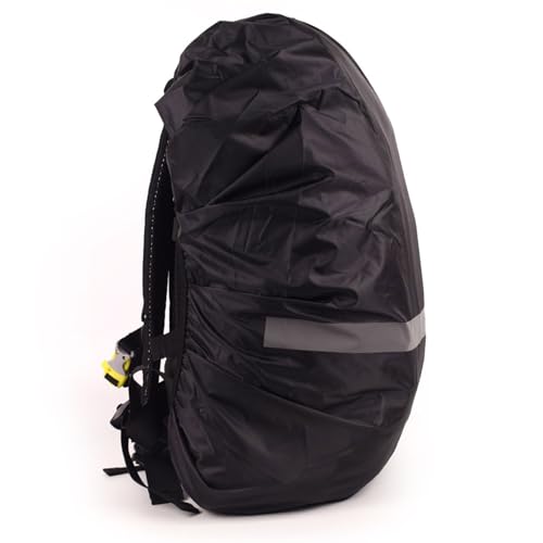 Water Rain Covers for Backpack Rucksack Rain Covers Rainproof Protector with Reflective Strips Bag Rain Covers - color: Green Color-L