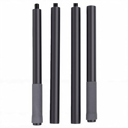 Ymiko Adjustable Yoga Stick Exercise Mobility Bar 30 45 60 Inch Steel Core with Foam Sleeve for Full Body Stretching Pilates Flexibility Training