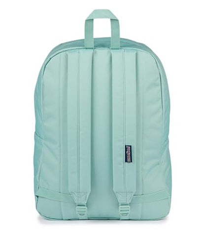 JanSport SuperBreak One Backpack - Durable, Lightweight Bag with 1 Main Compartment, Front Utility Pocket with Built-in Organizer, Premium Backpack, Faded Sage - color: Faded Sage