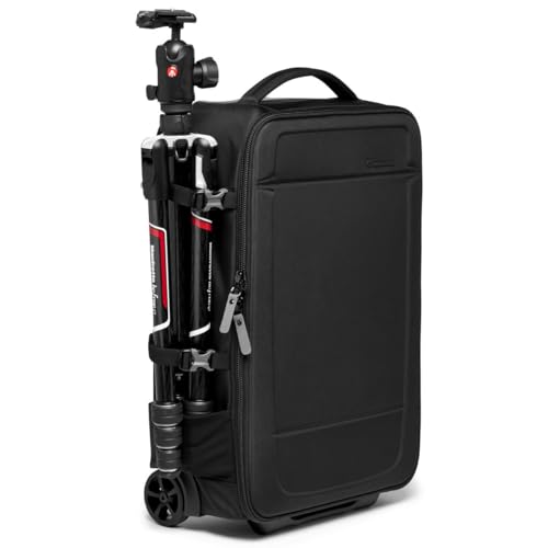 Manfrotto Advanced Trolley M III, for Reflex/Mirrorless Camera with Lenses, Hand Luggage, Reflex Bag with Tripod Attachment, Photography Accessories - style: Lightweight