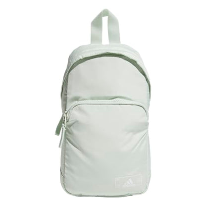 adidas Essentials Crossbody – Athletic Sling Bag with Phone Pocket - color: Linen Green/2.0