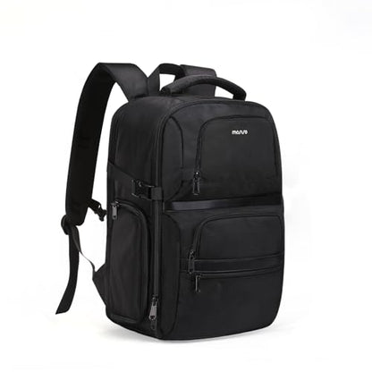 MOSISO Camera Backpack, DSLR/SLR/Mirrorless Camera Case, Side Quick Access Photography Travel Bag with 15-16 inch Laptop Compartment&Rain Cover&3 Front Pockets Compatible with Canon/Nikon/Sony, Black