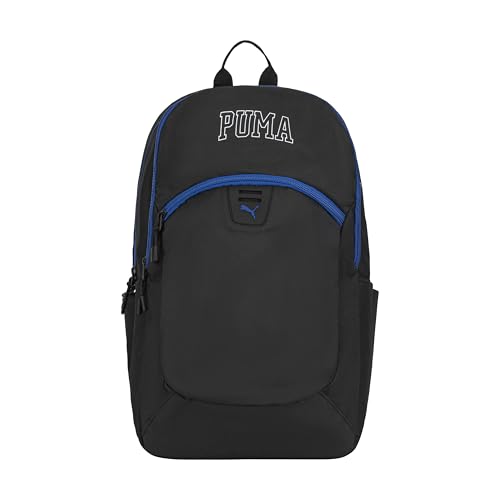 PUMA Rally Backpack, Blue/Black, OS - color: Black/Vivid Blue